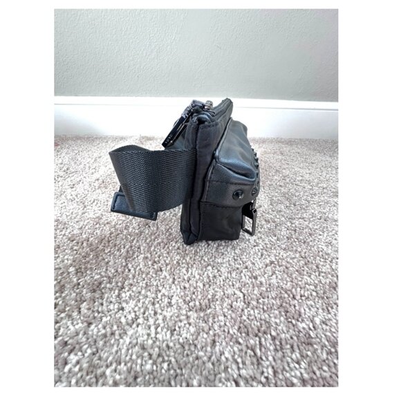 Zara Black Camo Studded Belt Bag - Picture 5 of 8